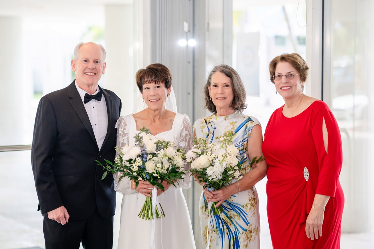 Linda & George wedding photo 2 at St. Joan of Arc Catholic Church, 370 SW 3rd St, Boca Raton, FL 33432
